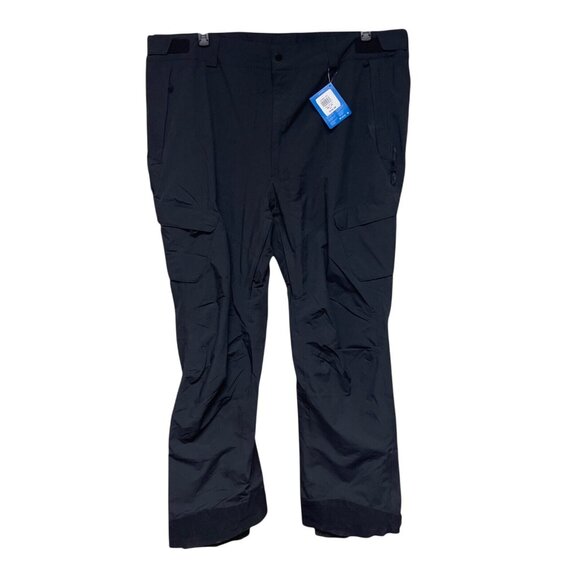 Columbia Men's Ski Pants Powder Stash Black Omni-Heat Outdoor Winter Size 3X NEW - Picture 2 of 8